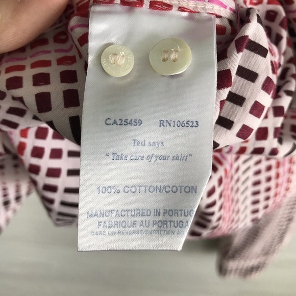 5/$20 CLEARANCE SALE! Ted Baker London Shirt - Picture 6 of 8